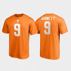 #9 Derek Barnett College Legends UT Name & Number Mens Tennessee Orange T-Shirt 324606-841