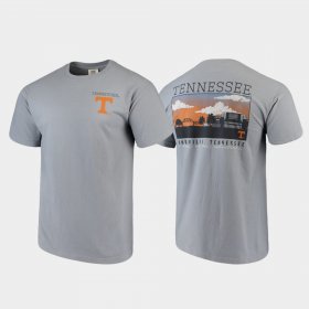 Campus Scenery UT Comfort Colors Men Gray T-Shirt 487875-519