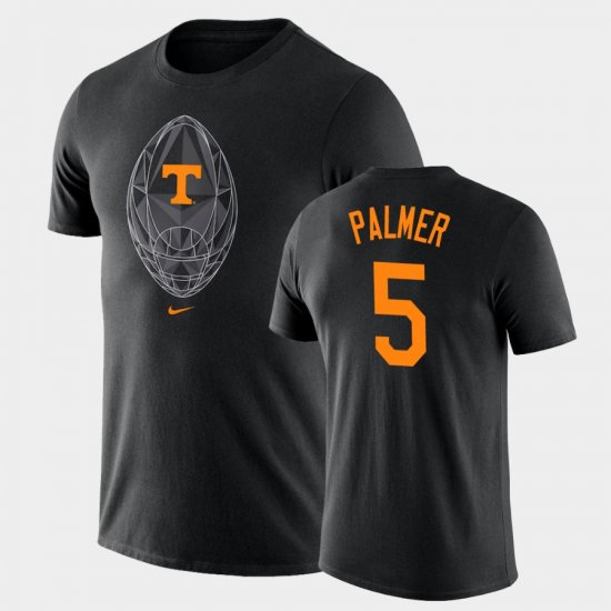 #5 Josh Palmer Football Icon Vols Legend Men\'s Black T-Shirt 171093-560