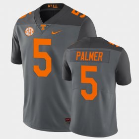 #5 Josh Palmer Limited Tennessee Volunteers Football Mens Gray Jersey 678147-420