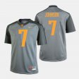 #7 Brandon Johnson College Football Tennessee Men's Gray Jersey 637363-229
