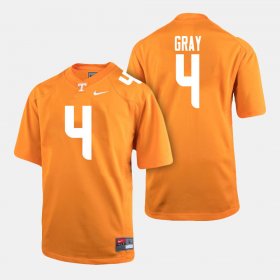 #4 Maleik Gray College Football Tennessee Volunteers Mens Orange Jersey 716797-546