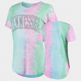 Tie Dye Tennessee Vols Bay Womens Rainbow T-Shirt 802392-124